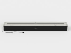 Автоматический биокамин Lux Fire Smart Flame 1900 RC INOX