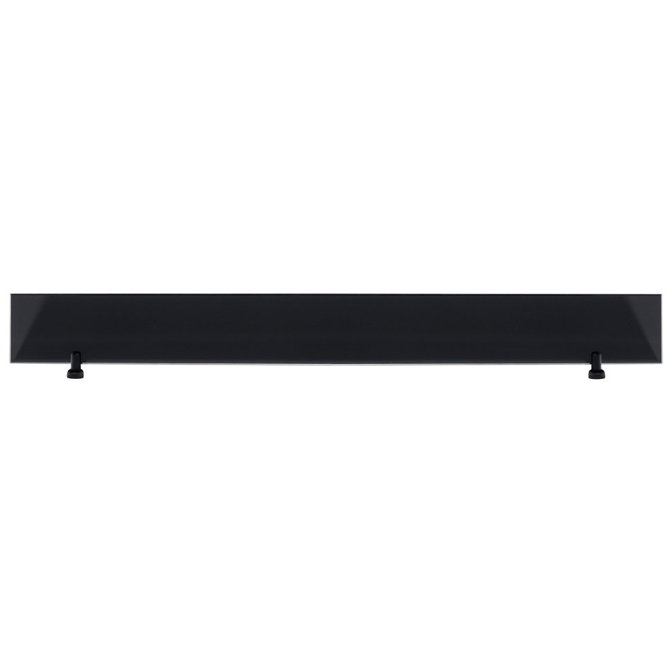 Декоративное стекло для 3D FireLine 1500 черное Lacobel
